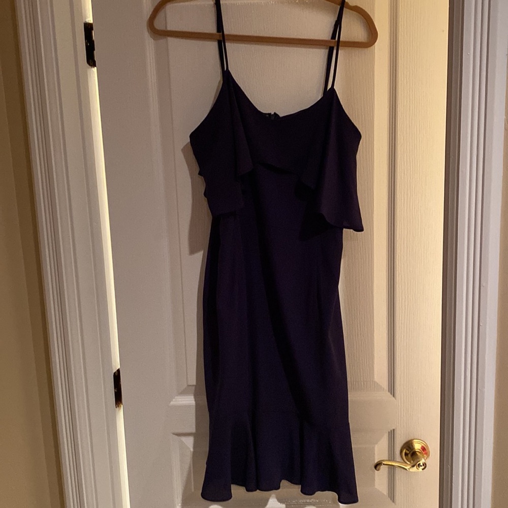 Leith Double Ruffle Flounce Dress - Picture 5 of 8